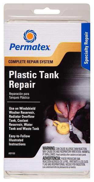 Permatex 09100 Tank Repair Kit, Liquid, Mild Part-1/Mercaptan Part-2 [SKU: ORG6357149]