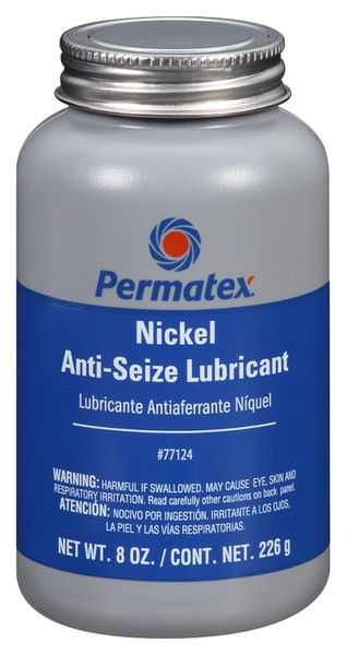 Permatex 77124 Lubricant, 8 oz Bottle, Paste [SKU: ORG8486896]