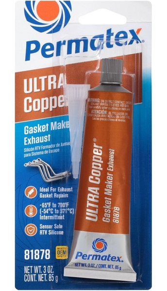 Permatex 81878 Gasket Maker, 3 oz Tube, Paste, Mild [SKU: ORG6126940]