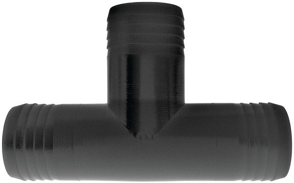 GREEN LEAF T112P Hose Adapter Tee, Polypropylene, Black [SKU: ORG3567161]