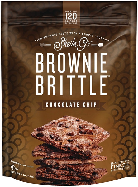 Sheila G's SG1224 Brownie Brittle, Chocolate Flavor, 5 oz [SKU: ORG0173864]