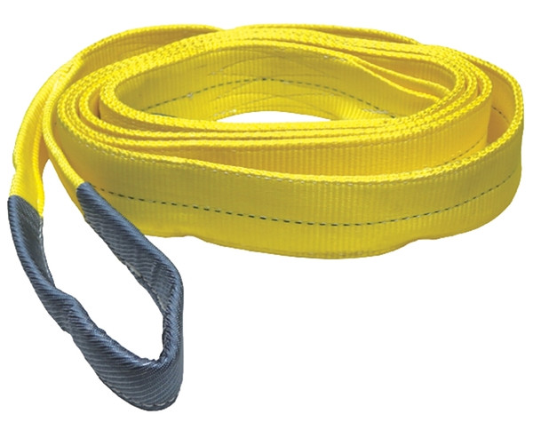 S-Line 20-EE2-9803X12 Lifting Sling, 3 in W, 12 ft L, 2-Ply, 8800 lb Vertical Hitch, Polyester, Gray [SKU: ORG7596737]