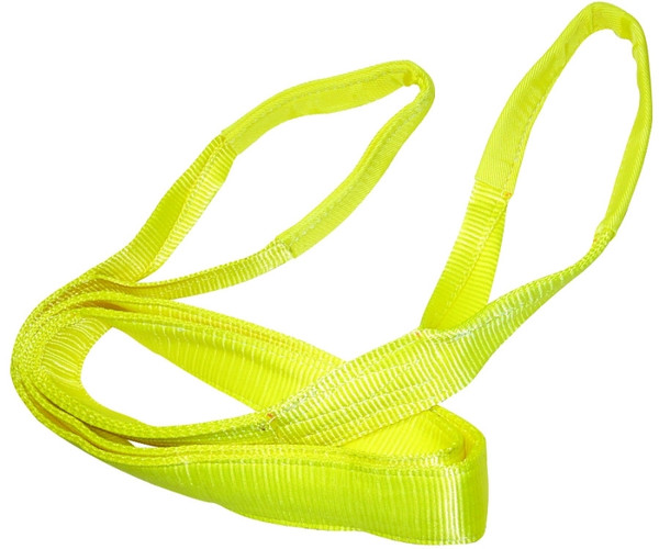 S-Line 20-EE2-9804X20 Lifting Sling, 4 in W, 20 ft L, 2-Ply, 11,000 lb Vertical Hitch, Polyester, Gray [SKU: ORG3608254]