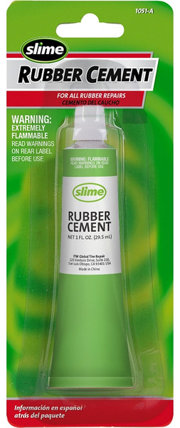 Slime 1051-A Cement, 1 oz Squeeze Tube, Solvent [SKU: ORG9971888]