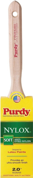 Purdy Nylox Elasco 100220 Trim Brush, Nylon Bristle, Fluted Handle [SKU: ORG1494590]