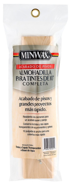 Minwax 427210100 Floor Stain Pad, 10 in L Pad, 10 in W Pad, Polyester Pad [SKU: ORG7406267]