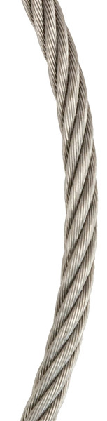 Koch 016162 Aircraft Cable, 3/16 in Dia, 250 ft L, 840 lb Working Load, Stainless Steel [SKU: ORG3615028]
