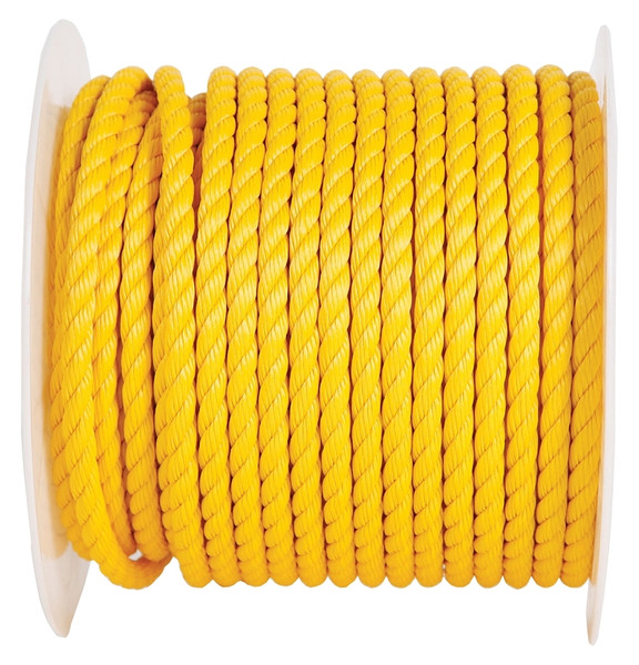 ROPE TWST POLY YEL 1/2INX200FT [SKU: ORG7448632]