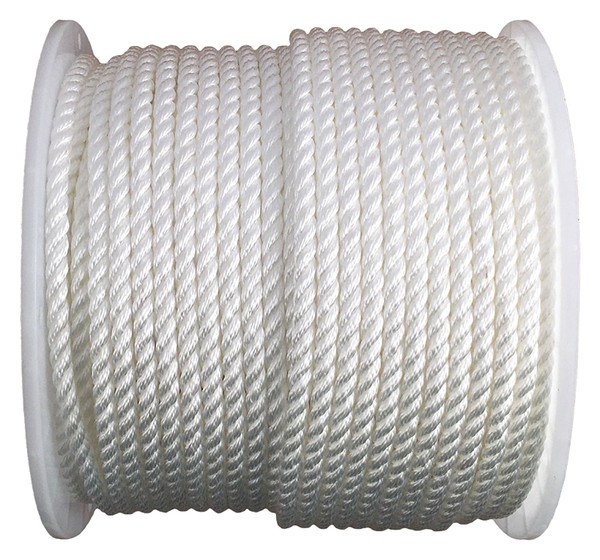 ROPE TWIST NYLN WH 3/8INX400FT [SKU: ORG7872088]