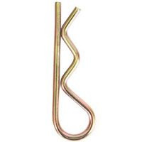Koch 4022413 Wire Hair Pin Clip, 2-15/16 in L, Yellow Zinc [SKU: ORG6847784]