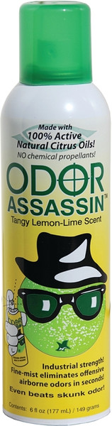 Odor Assasin 124949 Odor Eliminator, 6 oz Can [SKU: ORG7019912]
