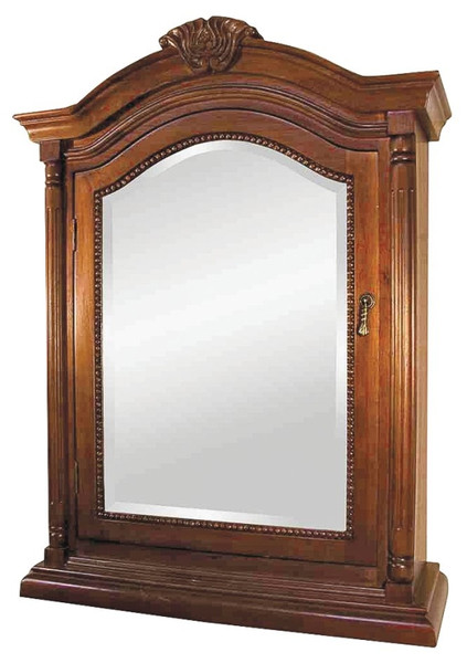 Foremost Wingate Series WIC2533 Medicine Cabinet, 24-7/8 in OAW, 9-1/2 in OAD, 33-1/8 in OAH, Antique Deep Cherry [SKU: ORG1031236]