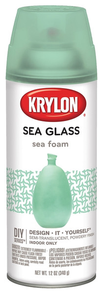 Krylon K09055000 Spray Paint, Sea Glass, Sea Foam, 12 oz, Aerosol Can [SKU: ORG5752787]
