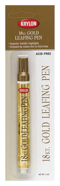 Krylon K09901A00 Leafing Pen, Gold, 0.33 oz [SKU: ORG2857993]