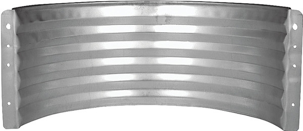 MARSHALL STAMPING AWR18/682 Area Wall, 16 in L, 37 in W, 18 in H, Galvanized Steel [SKU: ORG6602056]