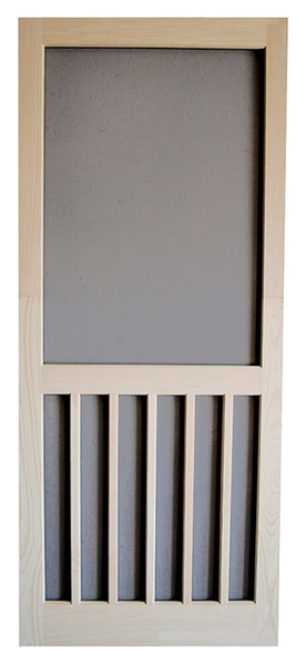 SCREEN TIGHT W5BAR32 Screen Door, 32 in W, 80 in H, Natural Light Brown [SKU: ORG2850055]