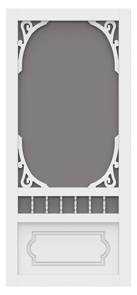 SCREEN TIGHT BH36HD Screen Door, 36 in W, 80 in H, White [SKU: ORG3094471]