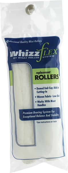 WHIZZ 44316 Paint Roller Cover, 3/8 in Thick Nap, 6-1/2 in L, Fabric Cover [SKU: ORG7143159]