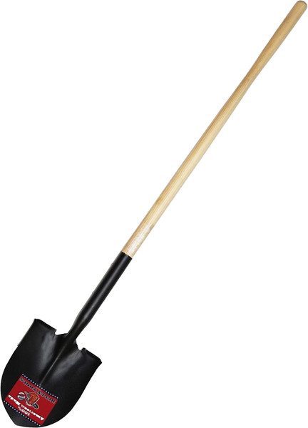 BULLY Tools 52515 Shovel, 9 in W Blade, 14 ga Gauge, Steel Blade, Hardwood Handle [SKU: ORG7775307]