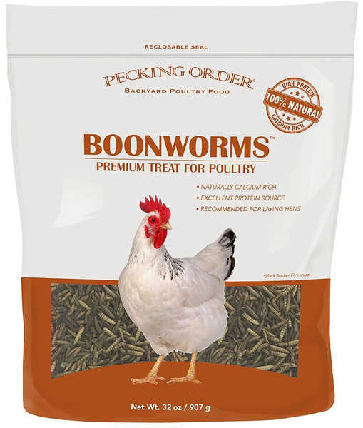 Pecking Order 009354 Poultry Feed, 32 oz Bag [SKU: ORG9297524]