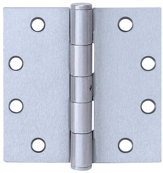 Tell Manufacturing HG100324 Ball Bearing Plain Hinge, 3-1/2 in H Frame Leaf, Stainless Steel, Satin, Removable Pin [SKU: ORG4791497]