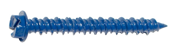 MIDWEST FASTENER 09261 Masonry Screw, 3/16 in Dia, 1-3/4 in L, Steel [SKU: ORG4532602]