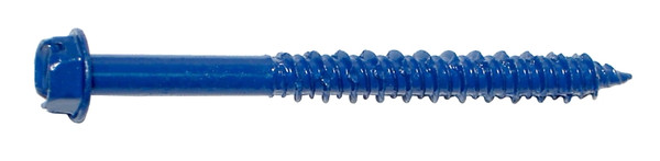 MIDWEST FASTENER 09269 Masonry Screw, 1/4 in Dia, 2-3/4 in L, Steel [SKU: ORG4532487]