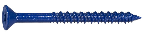 MIDWEST FASTENER 10543 Masonry Screw, 1/4 in Dia, 2-3/4 in L, Steel [SKU: ORG4531968]