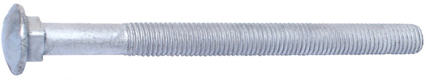 MIDWEST FASTENER 53643 Carriage Bolt, 5/8-11 Thread, 8 in OAL, Galvanized [SKU: ORG4563136]