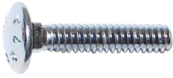 MIDWEST FASTENER 53646 Carriage Bolt, 5/8-11 Thread, 12 in OAL, Galvanized [SKU: ORG4563151]