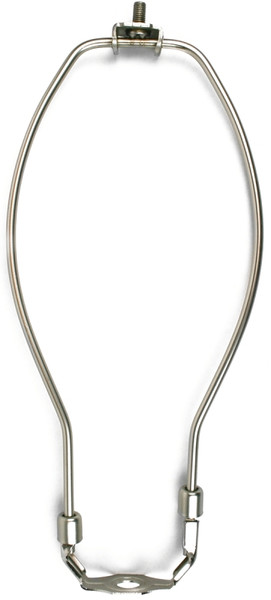 Jandorf 60125 Lamp Harp, 10 in L, Brushed Pewter Fixture [SKU: ORG3403599]