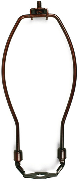 Jandorf 60127 Lamp Harp, 8 in L, Antique Bronze Fixture [SKU: ORG3403607]