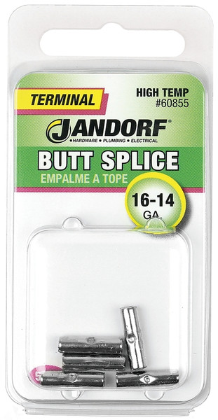 Jandorf 60855 Butt Splice Connector, 16 to 14 AWG Wire [SKU: ORG3400520]