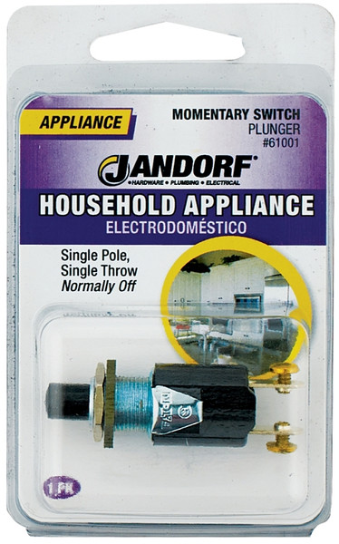 Jandorf 61001 Switch, 0.25/0.75 A, 125/250 V, SPST, Screw Terminal [SKU: ORG3402146]