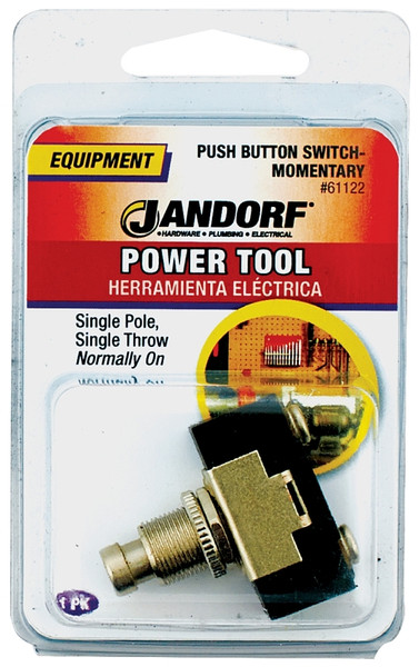 Jandorf 61122 Switch, 10/15 A, 125/250 V, SPST, Screw Terminal [SKU: ORG3402591]