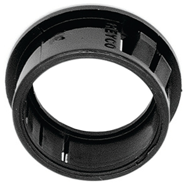 Jandorf 61432 Conduit Bushing, Nylon, Black, 3/4 in Dia Panel Hole, 0.453 in Thick Panel [SKU: ORG3394871]