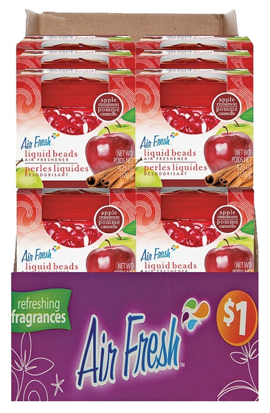 Air Fresh 9576 Air Freshener, 4.25 oz, Apple Cinnamon [SKU: ORG5742010]