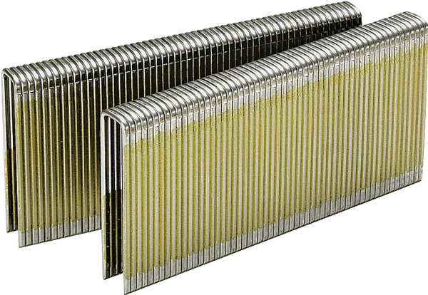 SENCO L12BAB Wire Staple, 1/4 in W Crown, 7/8 in L Leg, 18 Gauge, Galvanized Steel [SKU: ORG9295866]