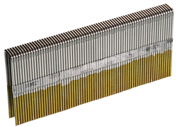 SENCO N21BRB Wire Staple, 7/16 in W Crown, 2 in L Leg, 16 Gauge, Bright Basic [SKU: ORG0829127]