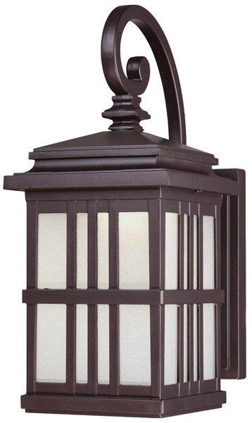 Westinghouse 6400200 Outdoor Wall Fixture, 120 V, 9 W, LED Lamp, 500 Lumens, 3000 K Color Temp, Aluminum Fixture [SKU: ORG3047180]