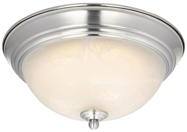 Westinghouse 6400500 Flush Mount Ceiling Fixture, 120 V, 15 W, LED Lamp, 930 Lumens, 3000 K Color Temp, Steel Fixture [SKU: ORG3047164]