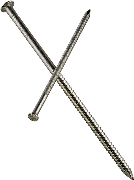 Simpson Strong-Tie T5SND5 Siding Nail, 5d, 1-3/4 in L, 316 Stainless Steel, Full Round Head, Annular Ring Shank, 5 lb [SKU: ORG3014909]
