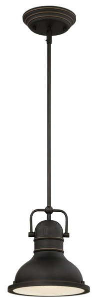 Westinghouse 63082A Mini Pendant Light, 120 V, 1-Lamp, LED Lamp, 800 Lumens Lumens, 3000 K Color Temp, Metal Fixture [SKU: ORG3047362]