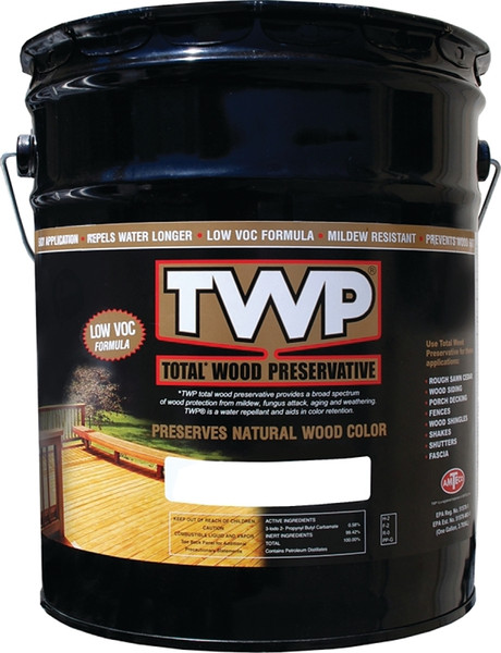 TWP 1500 Series TWP-1502-5 Stain and Wood Preservative, Redwood, Liquid, 5 gal, Can [SKU: ORG3335353]