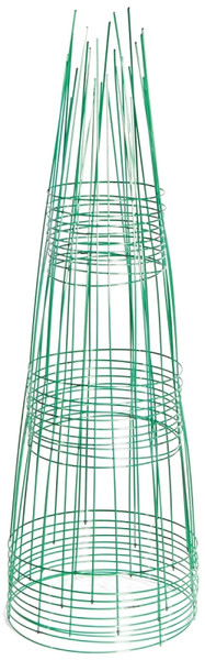 Glamos Wire Blazin Gemz 220500 Plant Support, 33 in L, 12 in W, Emerald Green [SKU: ORG7024508]