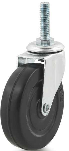 DH CASTERS C-L30T2RS Swivel Caster, 3 in Dia Wheel, 13/16 in W Wheel, Rubber Wheel, 110 lb [SKU: ORG5146899]