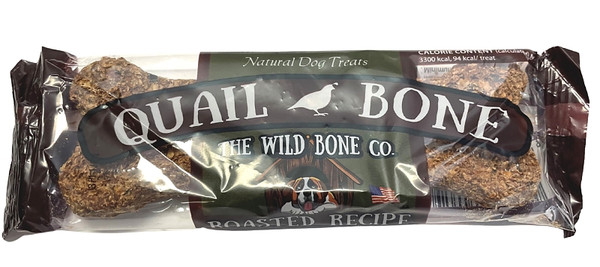 THE WILD BONE CO 2002 Dog Biscuit, Quail Flavor [SKU: ORG7458318]