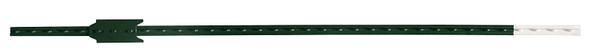 CMC TP125PGN060 T-Post, 6 ft H, Steel, Green/White [SKU: ORG6385835]