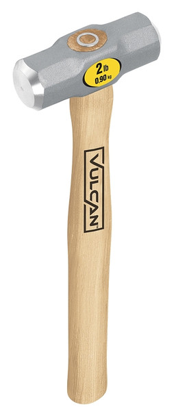 Vulcan 34509 Engineer Hammer, 2 lb Head, Forged Milled Head, Steel Head [SKU: ORG6328348]