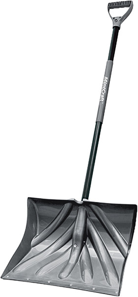 Vulcan 34631 Snow Shovel with Sleeve, Poly Blade, Steel Handle [SKU: ORG2635878]